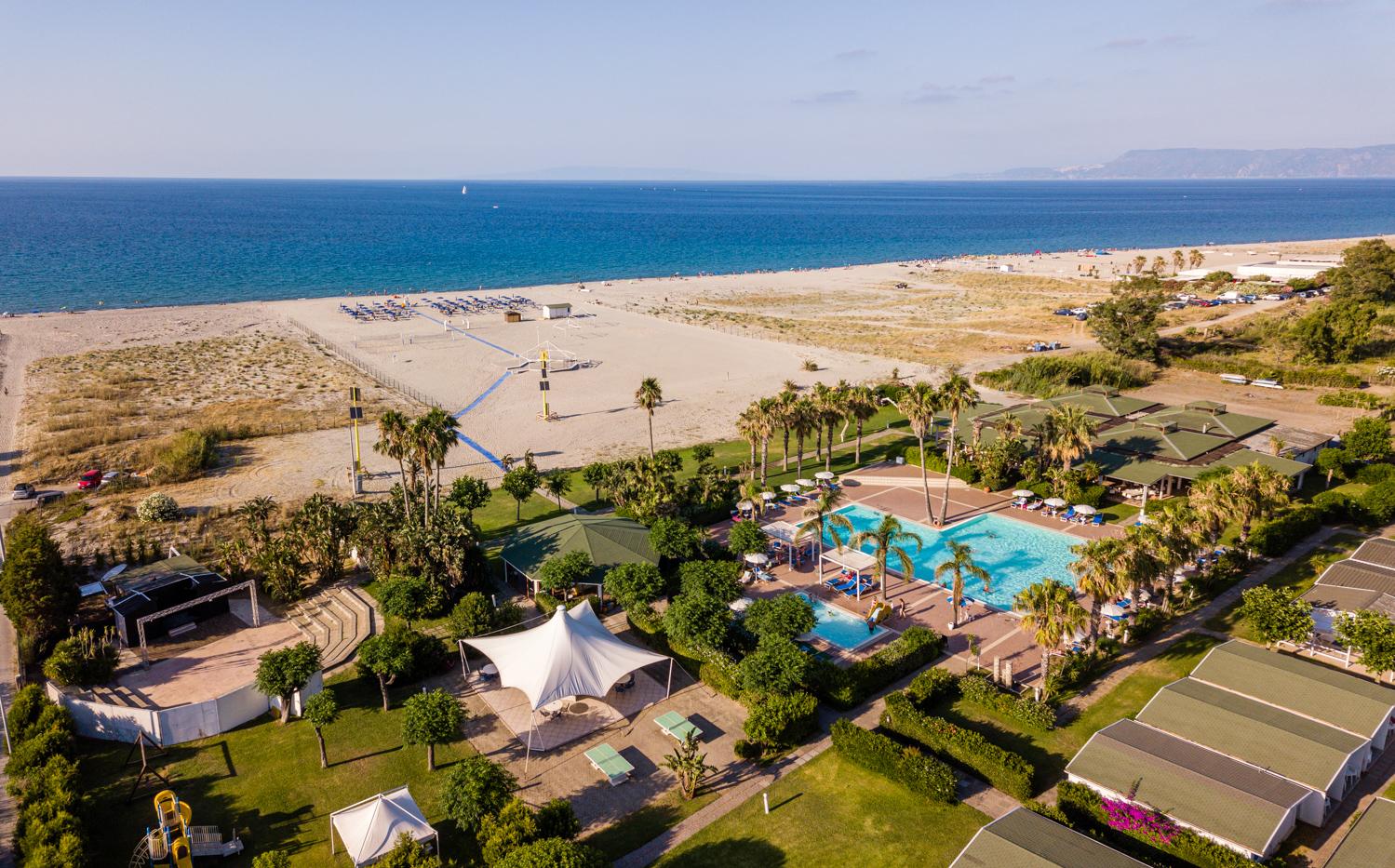 Le Dune Beach Club Messina Eksteriør bilde