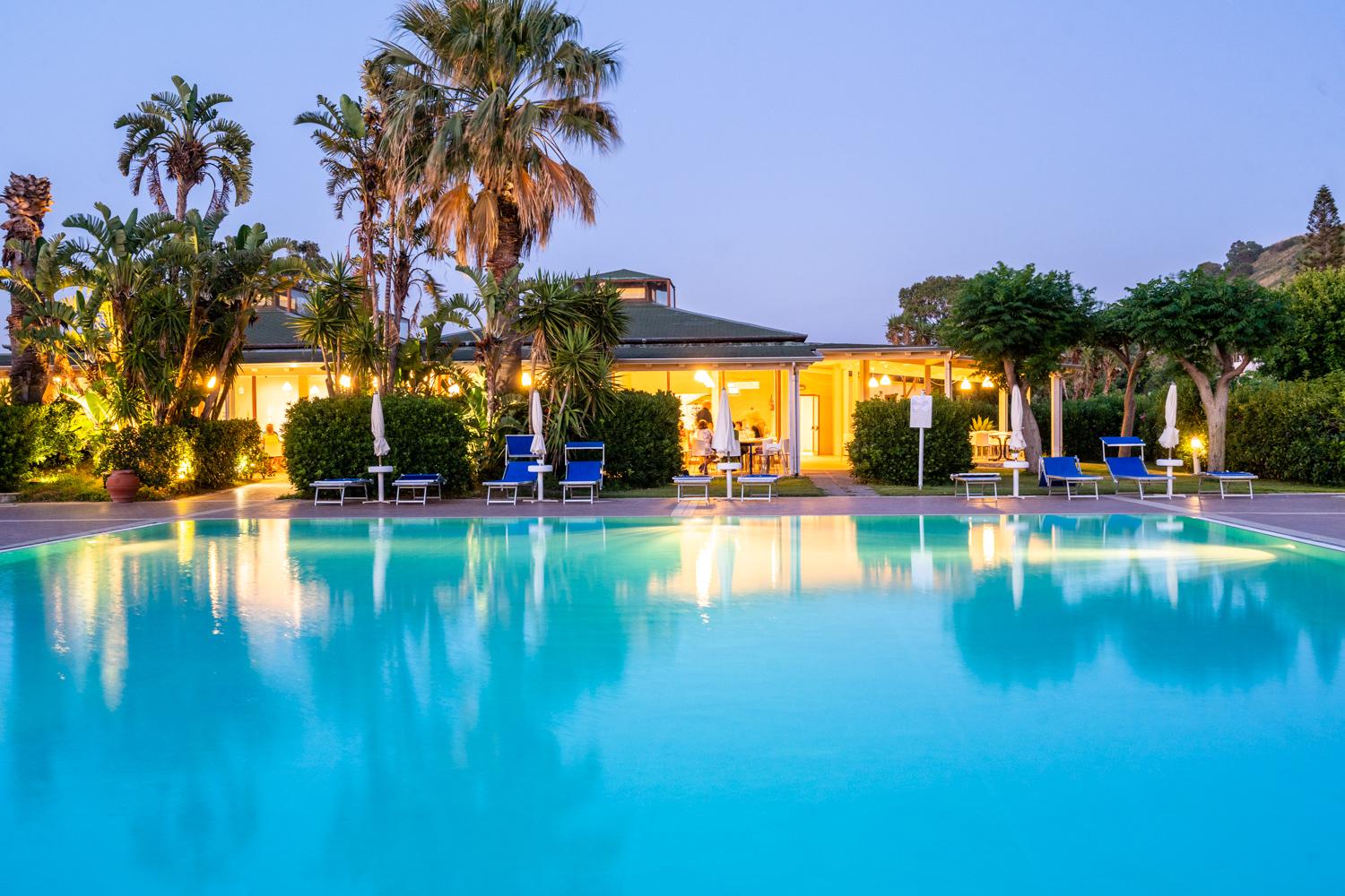 Le Dune Beach Club Messina Eksteriør bilde
