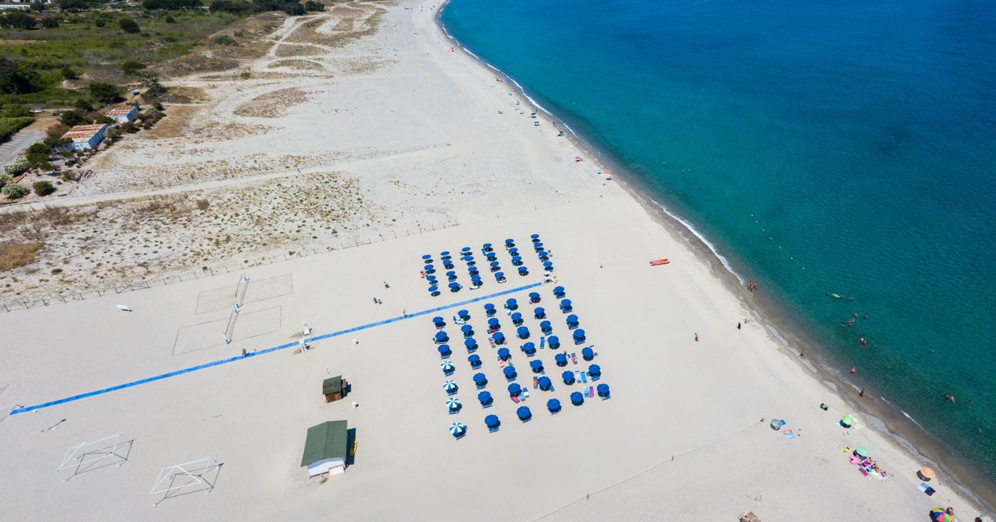 Le Dune Beach Club Messina Eksteriør bilde
