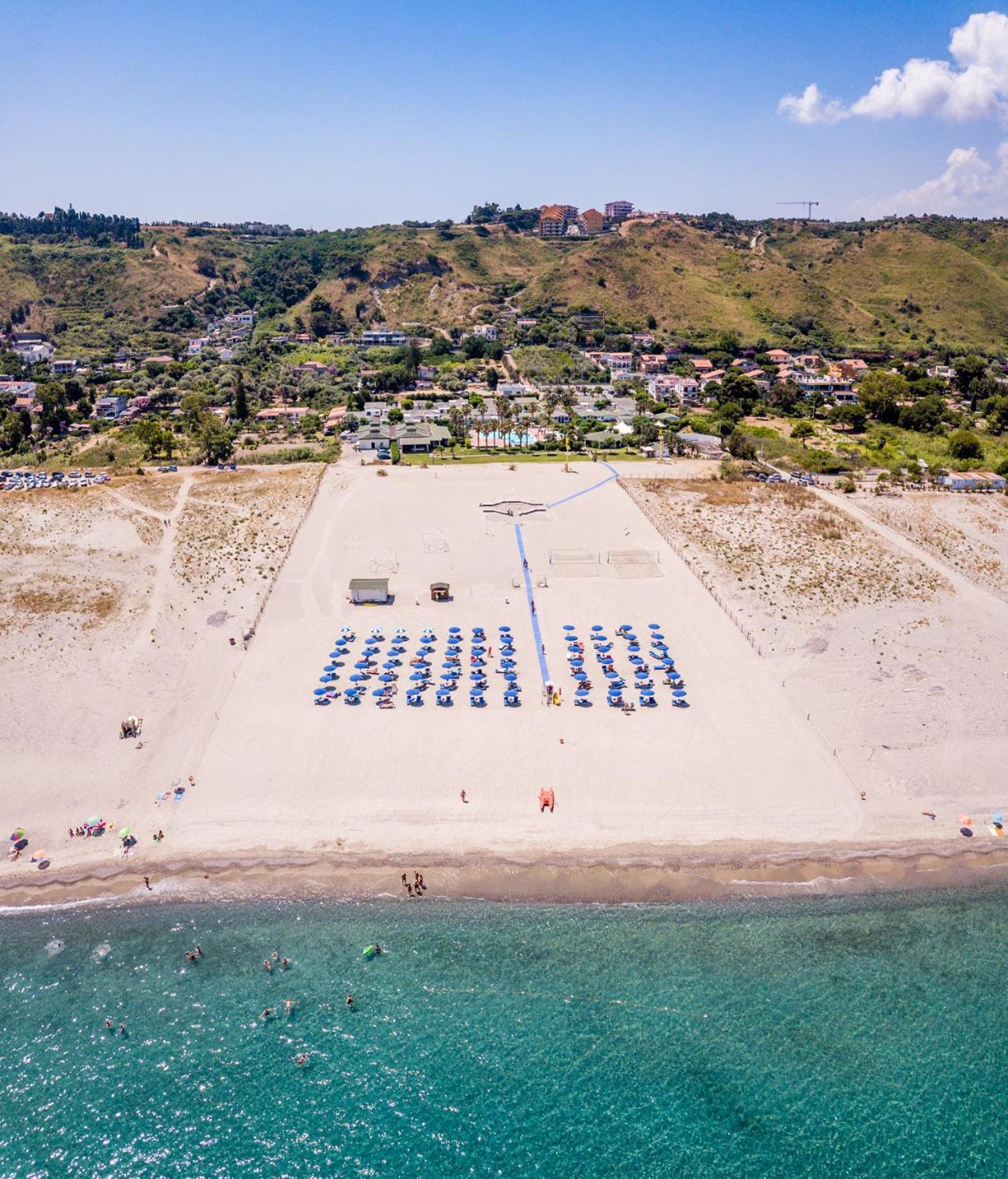 Le Dune Beach Club Messina Eksteriør bilde